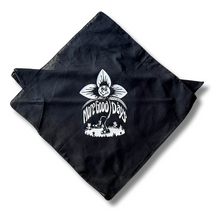 Load image into Gallery viewer, Black Screen Print Bandana