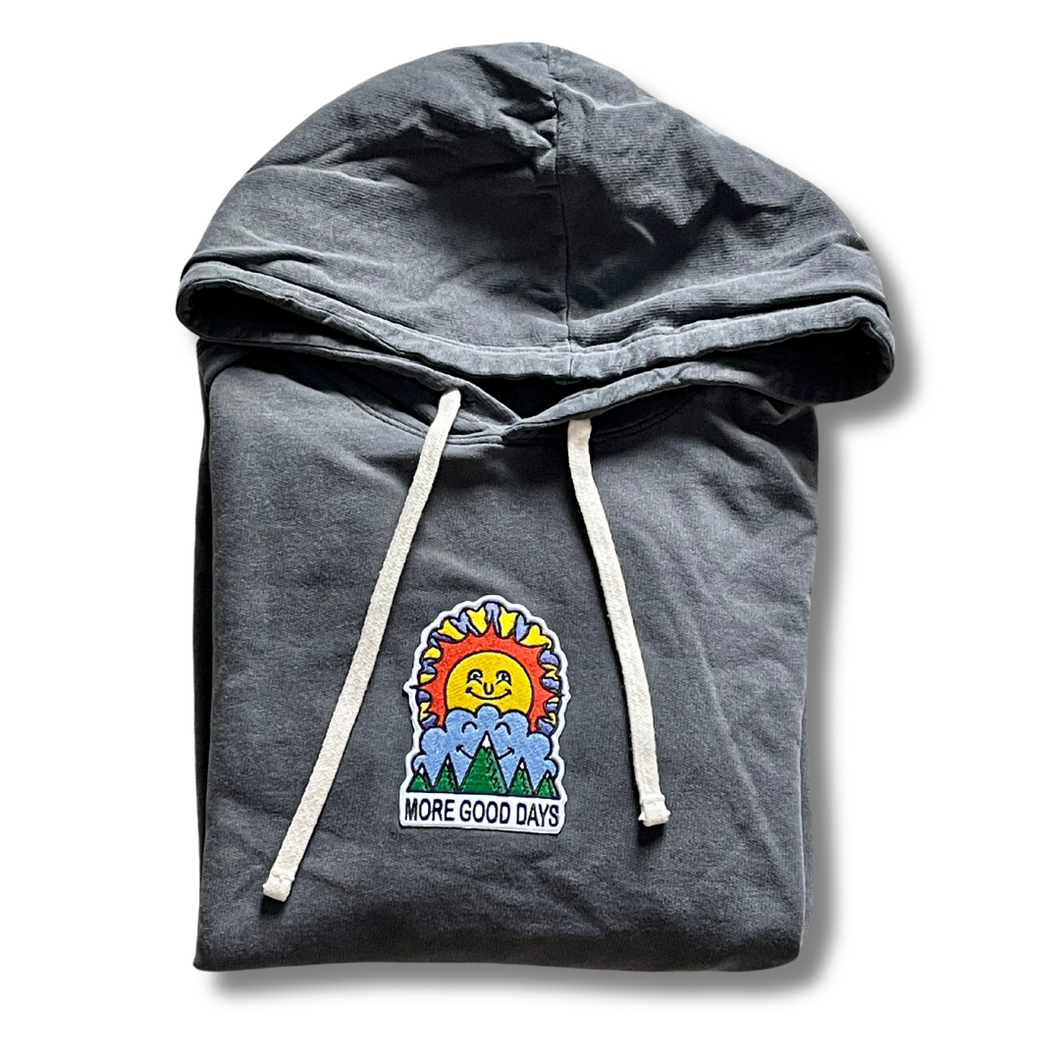 Patch Logo Hoodie Grey