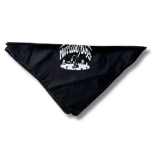 Load image into Gallery viewer, Black Screen Print Bandana
