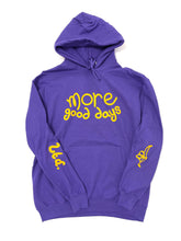 Load image into Gallery viewer, More Good Days Hoodie V.2 Purple
